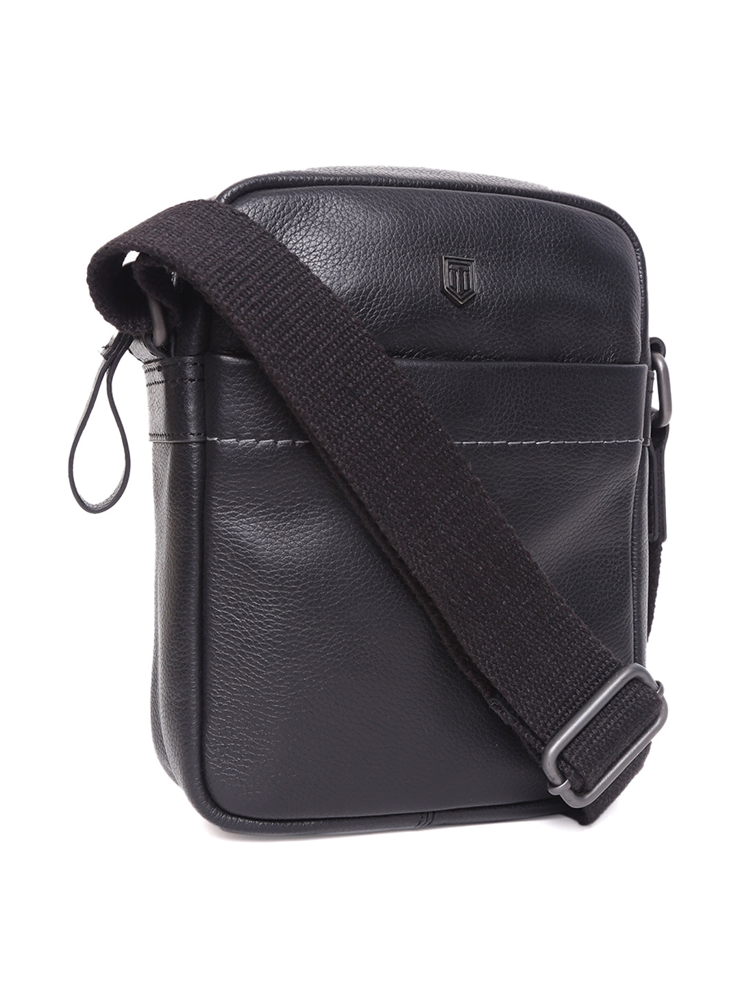 TL SIGNATURE CROSSBODY LEATHER BAG