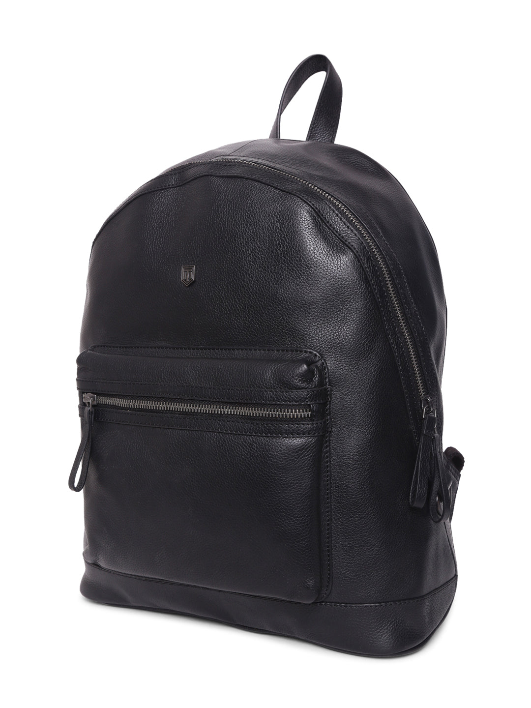 TL FRONT POCKET LEATHER BACKPACK