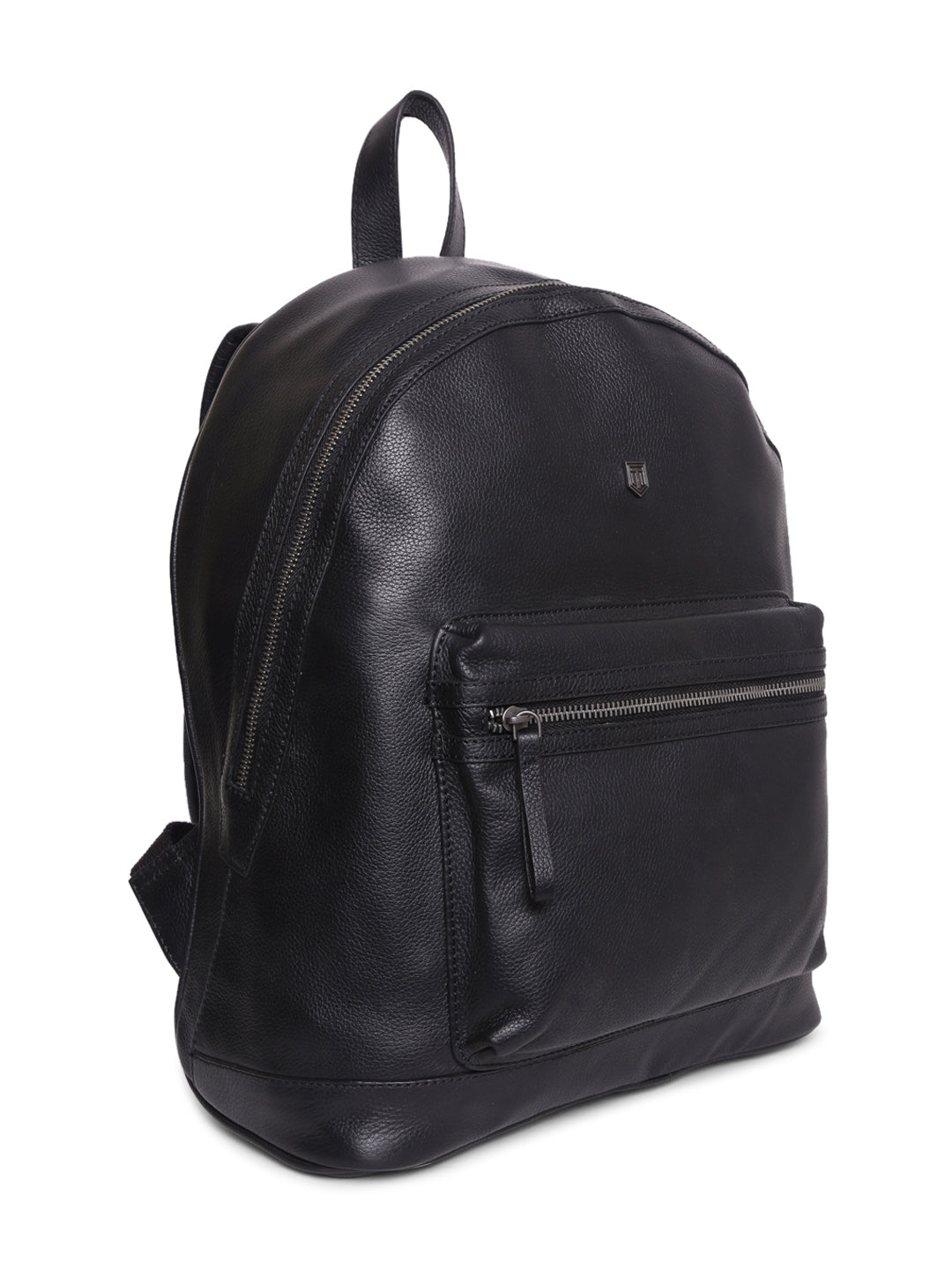 TL FRONT POCKET LEATHER BACKPACK