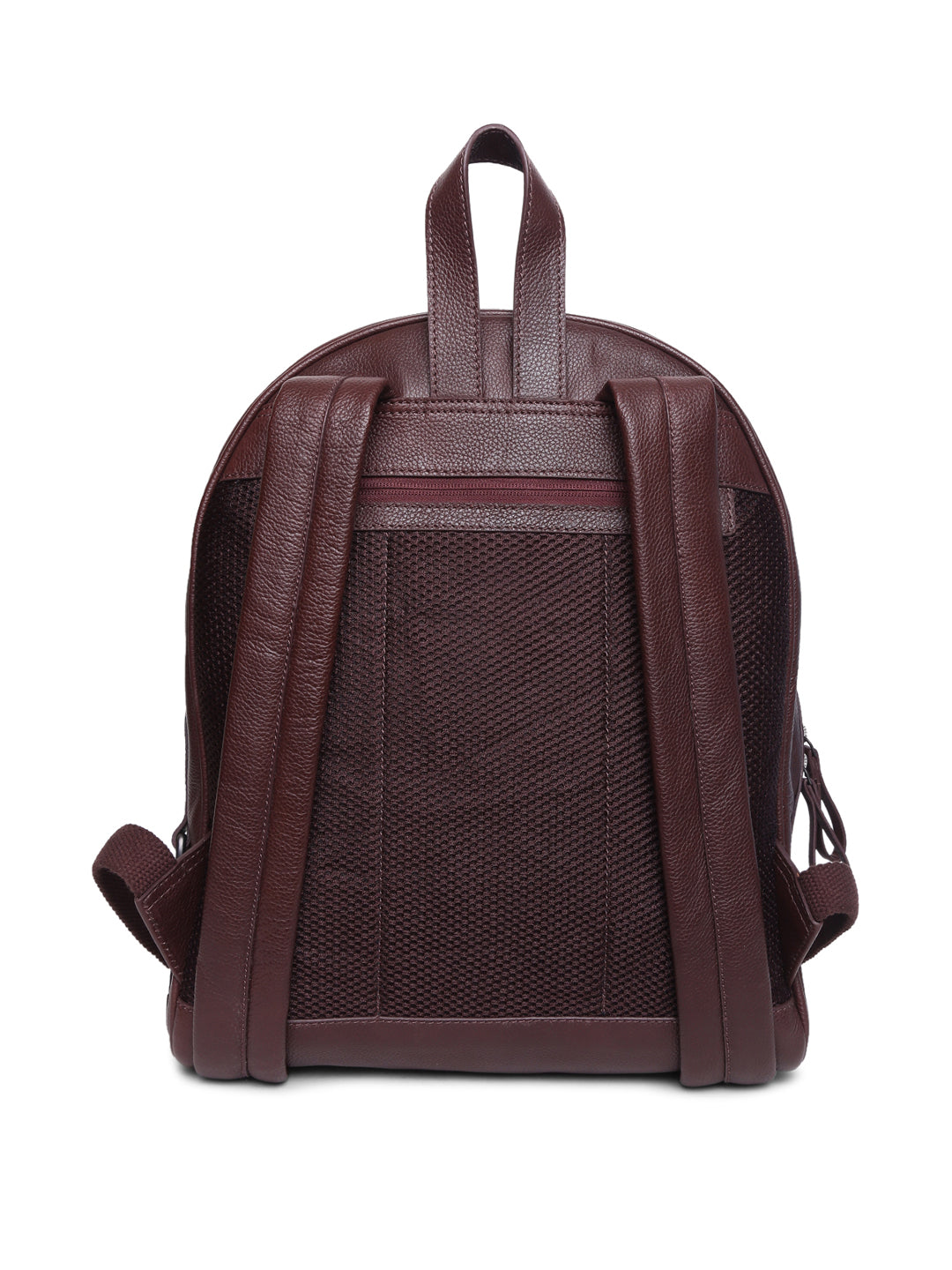 TL FRONT POCKET LEATHER BACKPACK