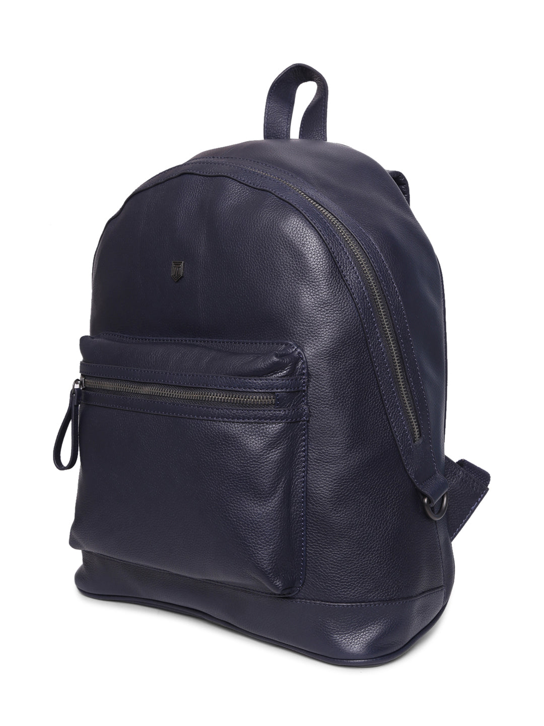 TL FRONT POCKET LEATHER BACKPACK