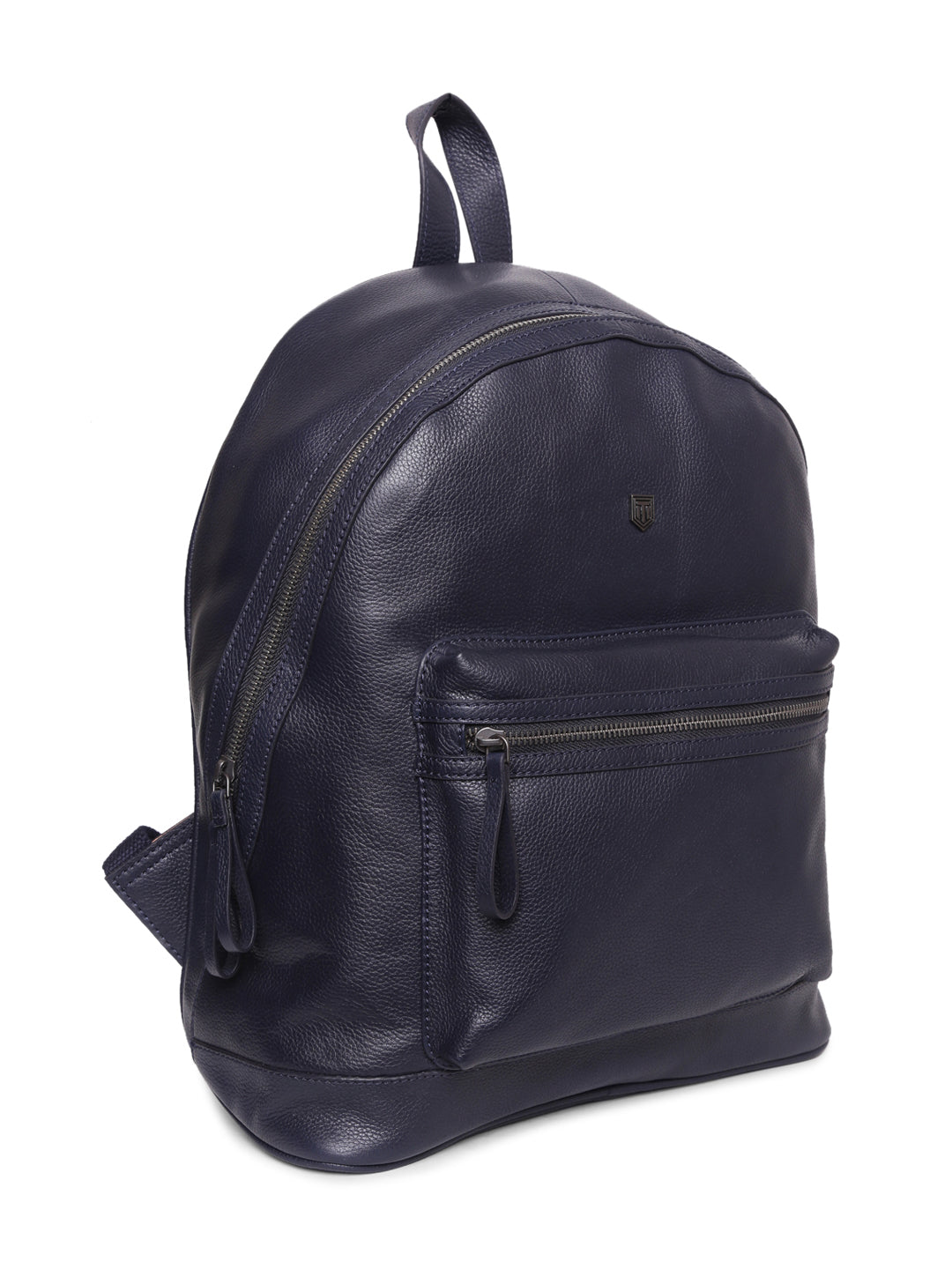 TL FRONT POCKET LEATHER BACKPACK