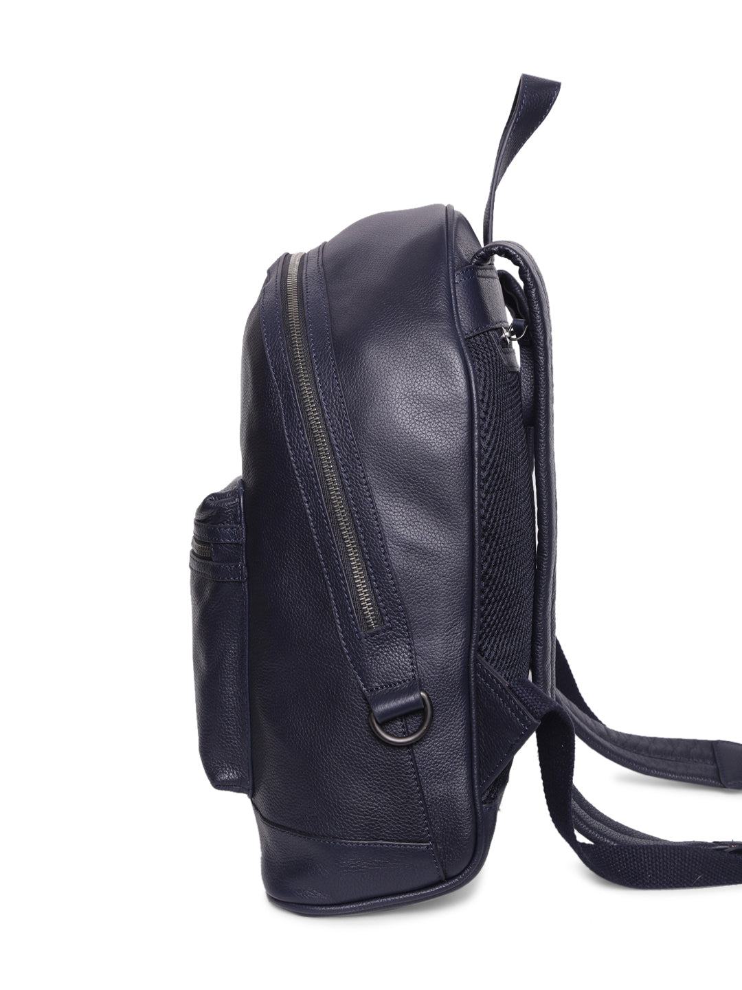 TL FRONT POCKET LEATHER BACKPACK