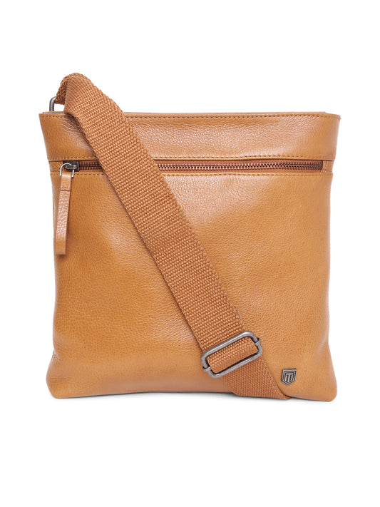 TL FRONT ZIP POCKET CROSS BODY BAG