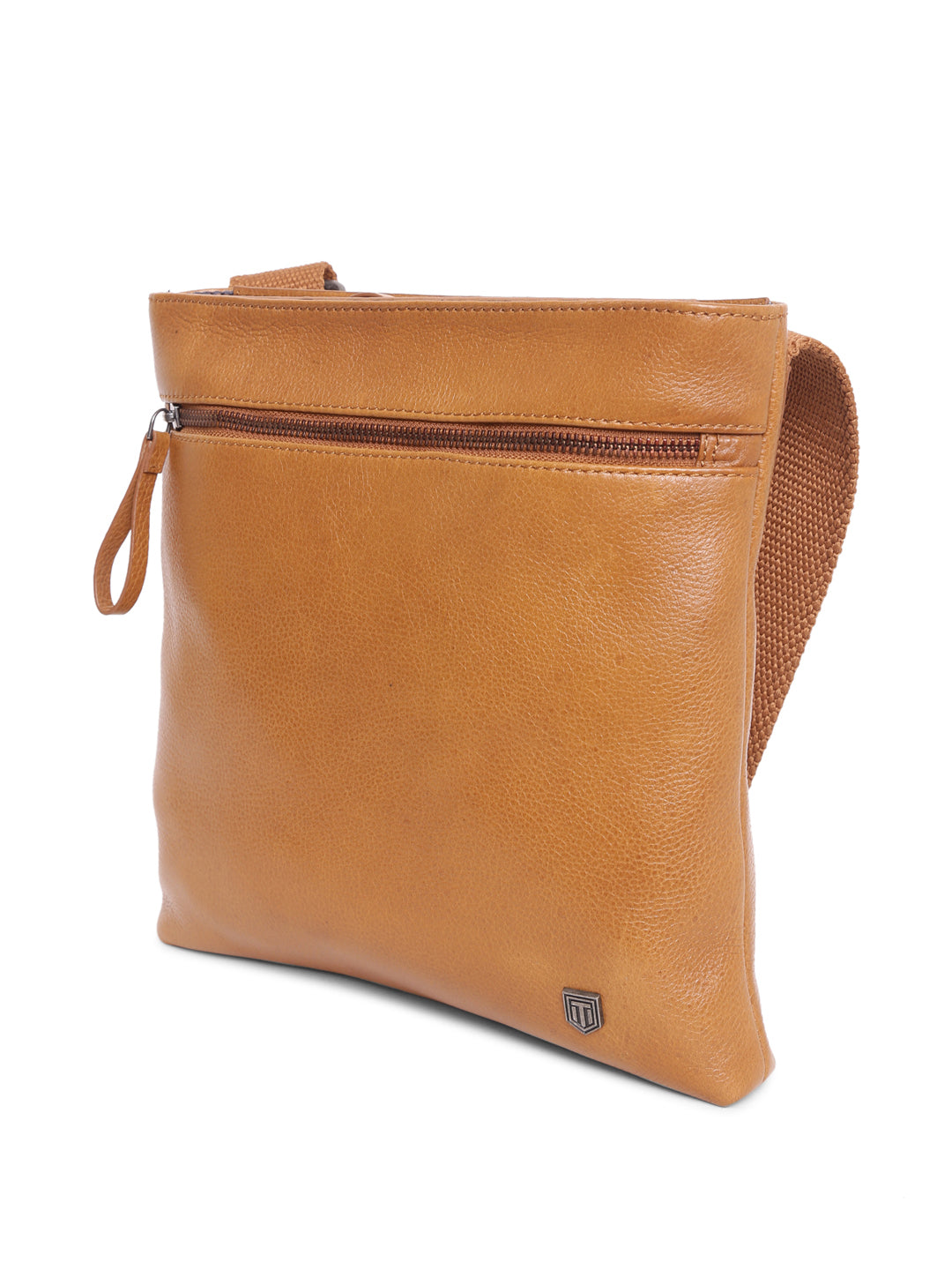 TL FRONT ZIP POCKET CROSS BODY BAG