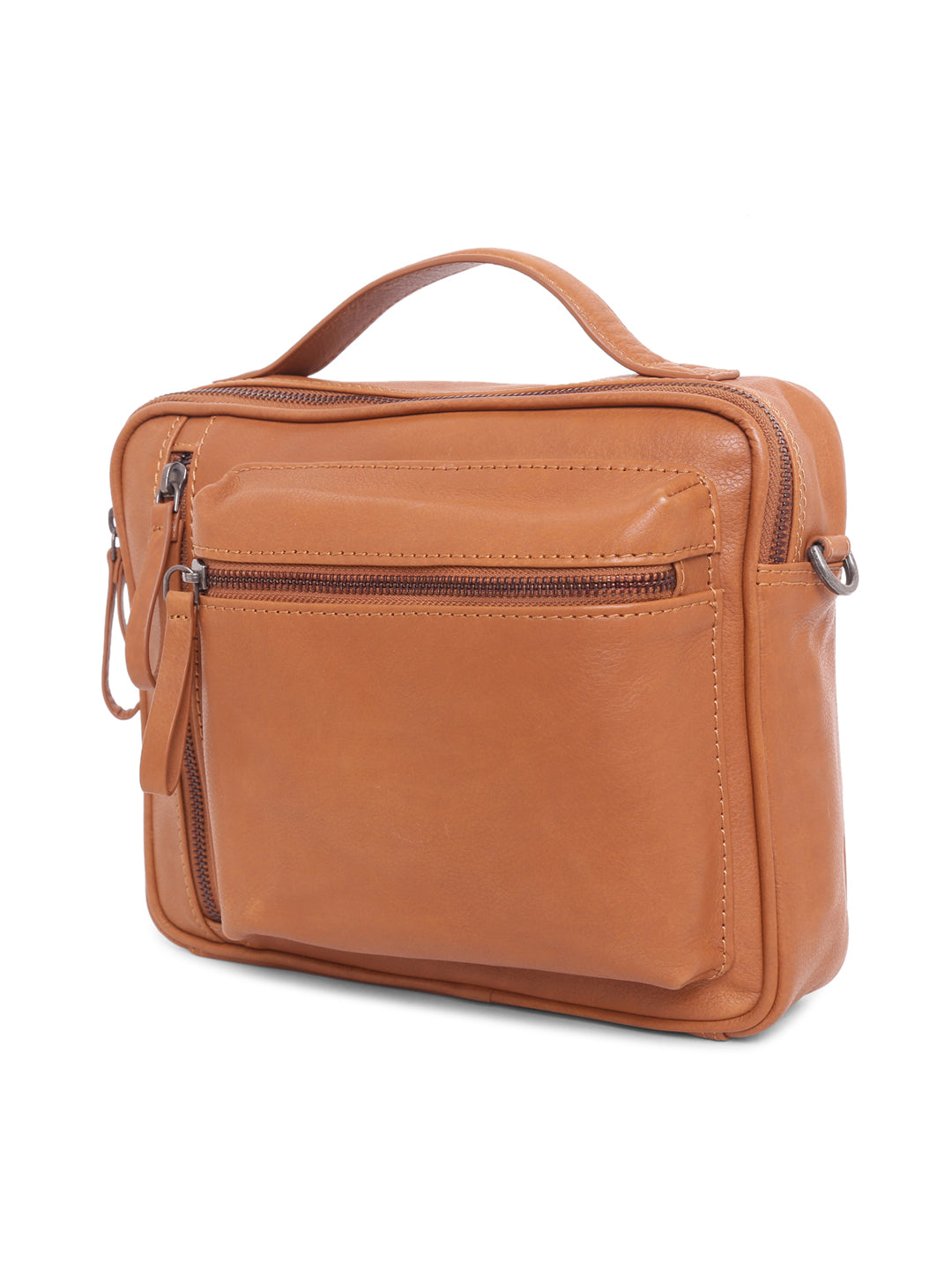 TL DUAL FRONT POCKET CROSS BODY BAG