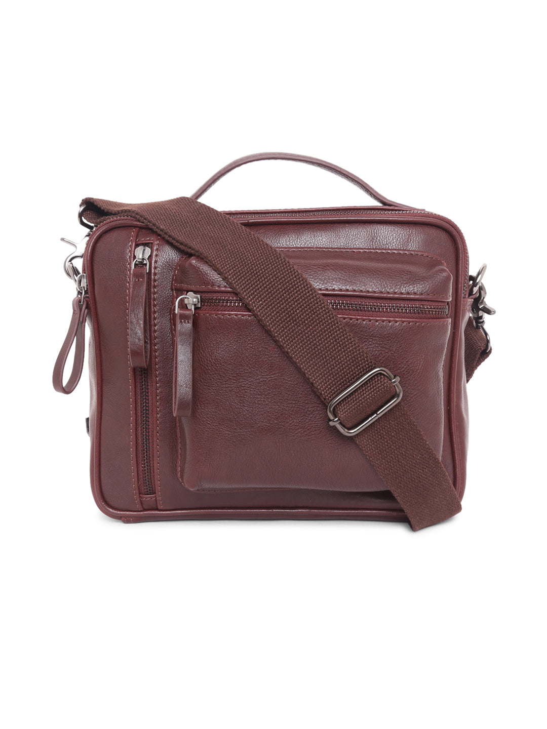 TL DUAL FRONT POCKET CROSS BODY BAG