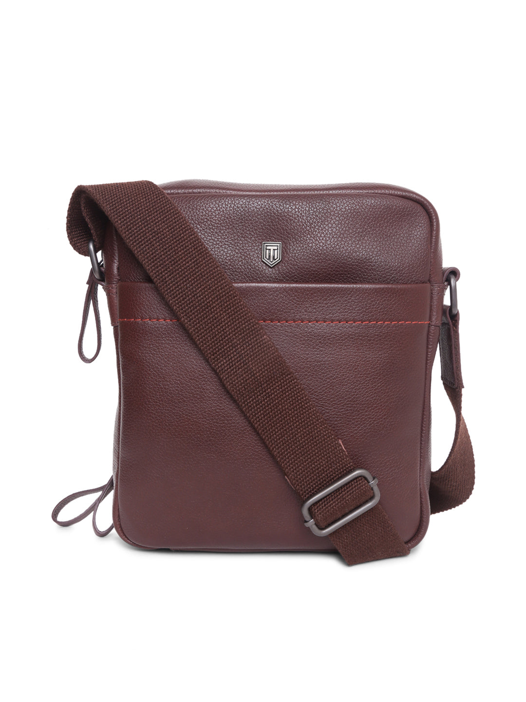 TL CROSSBODY WITH CONTRAST STITCH LINE