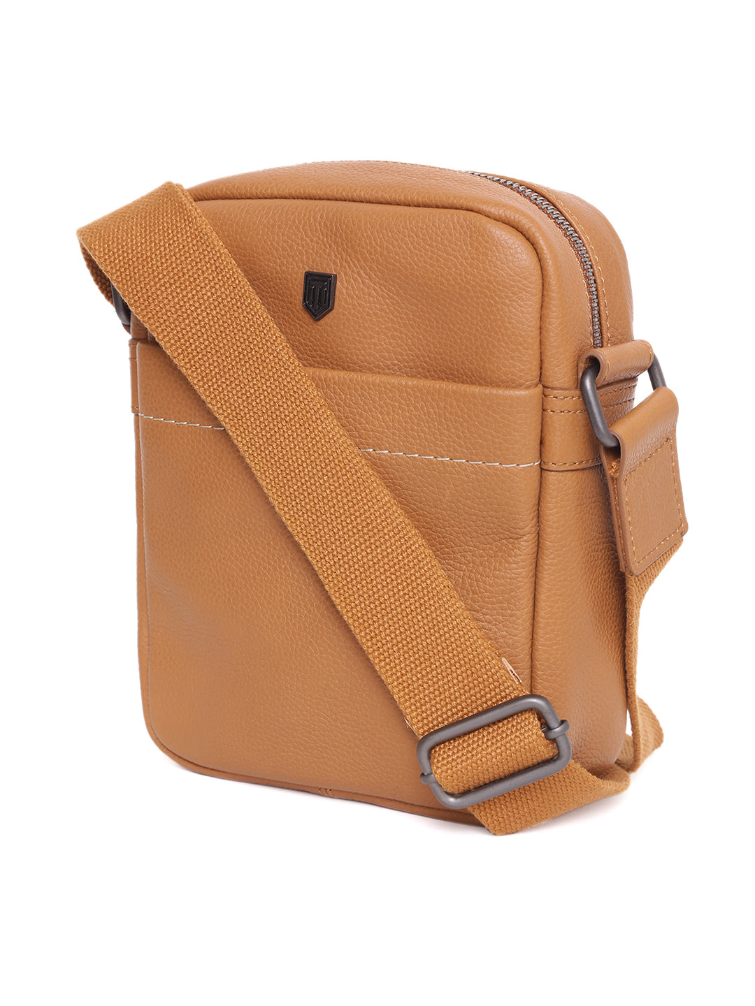 TL SIGNATURE CROSSBODY LEATHER BAG