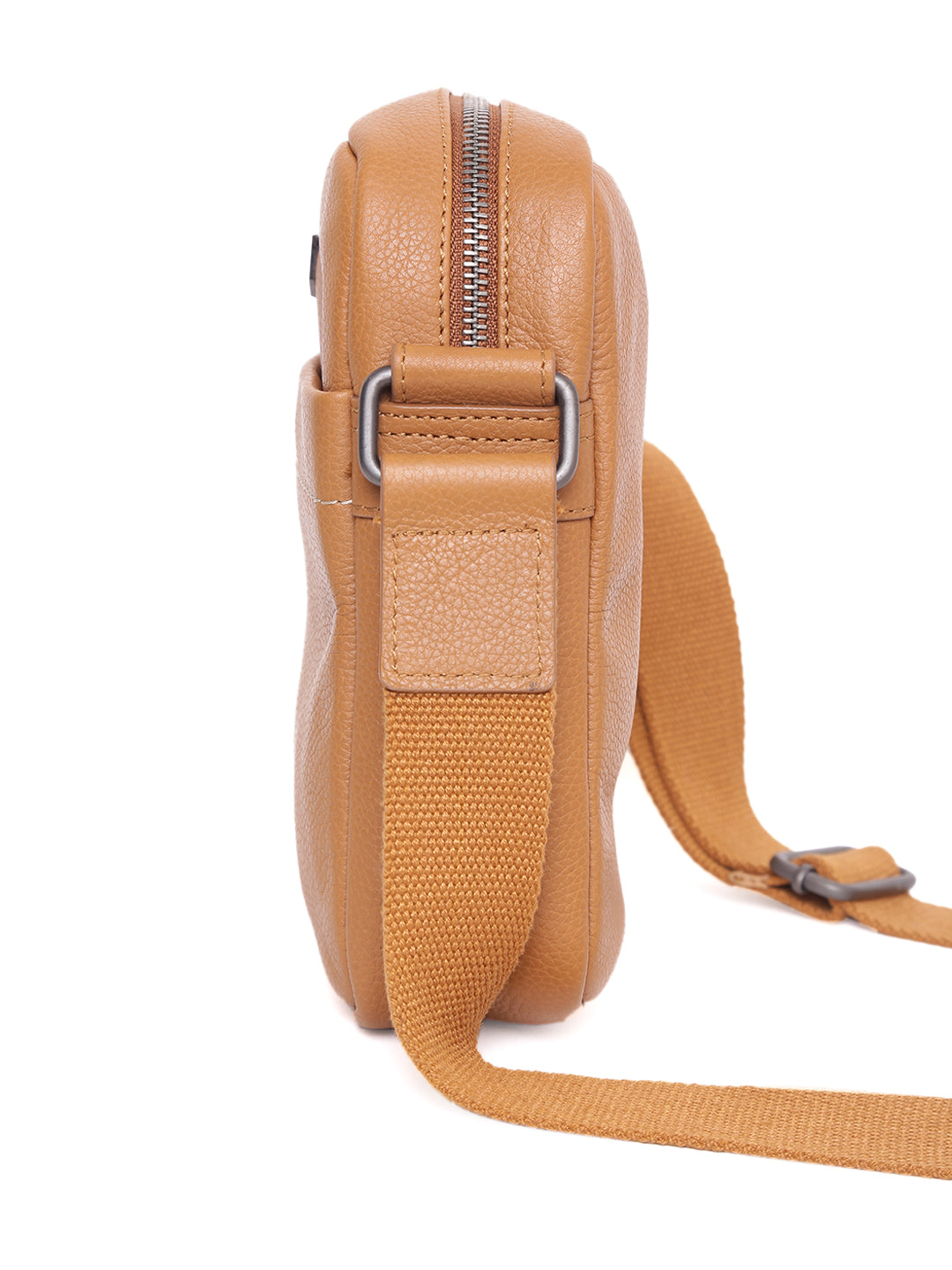 TL SIGNATURE CROSSBODY LEATHER BAG