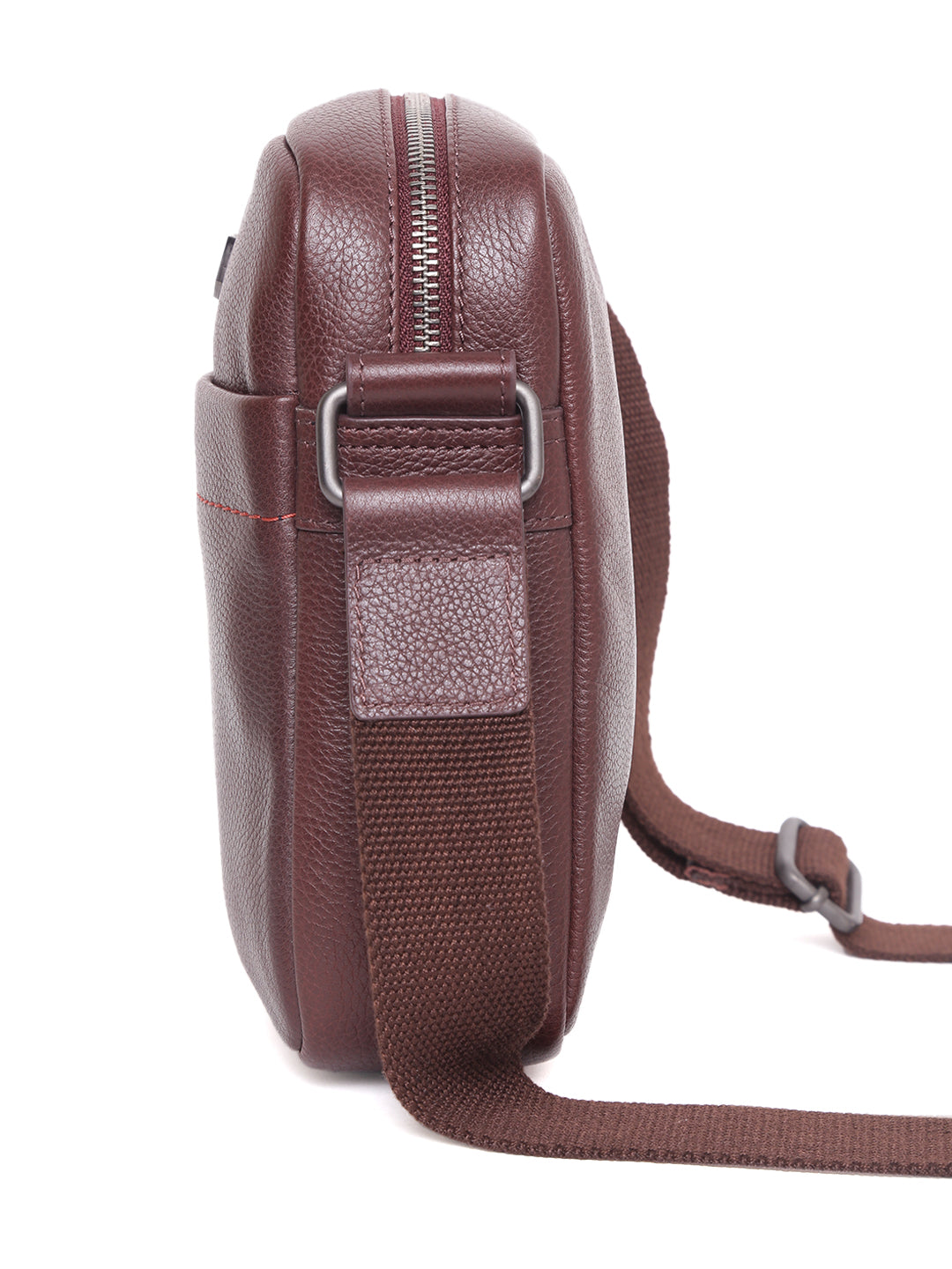 TL SIGNATURE CROSSBODY LEATHER BAG