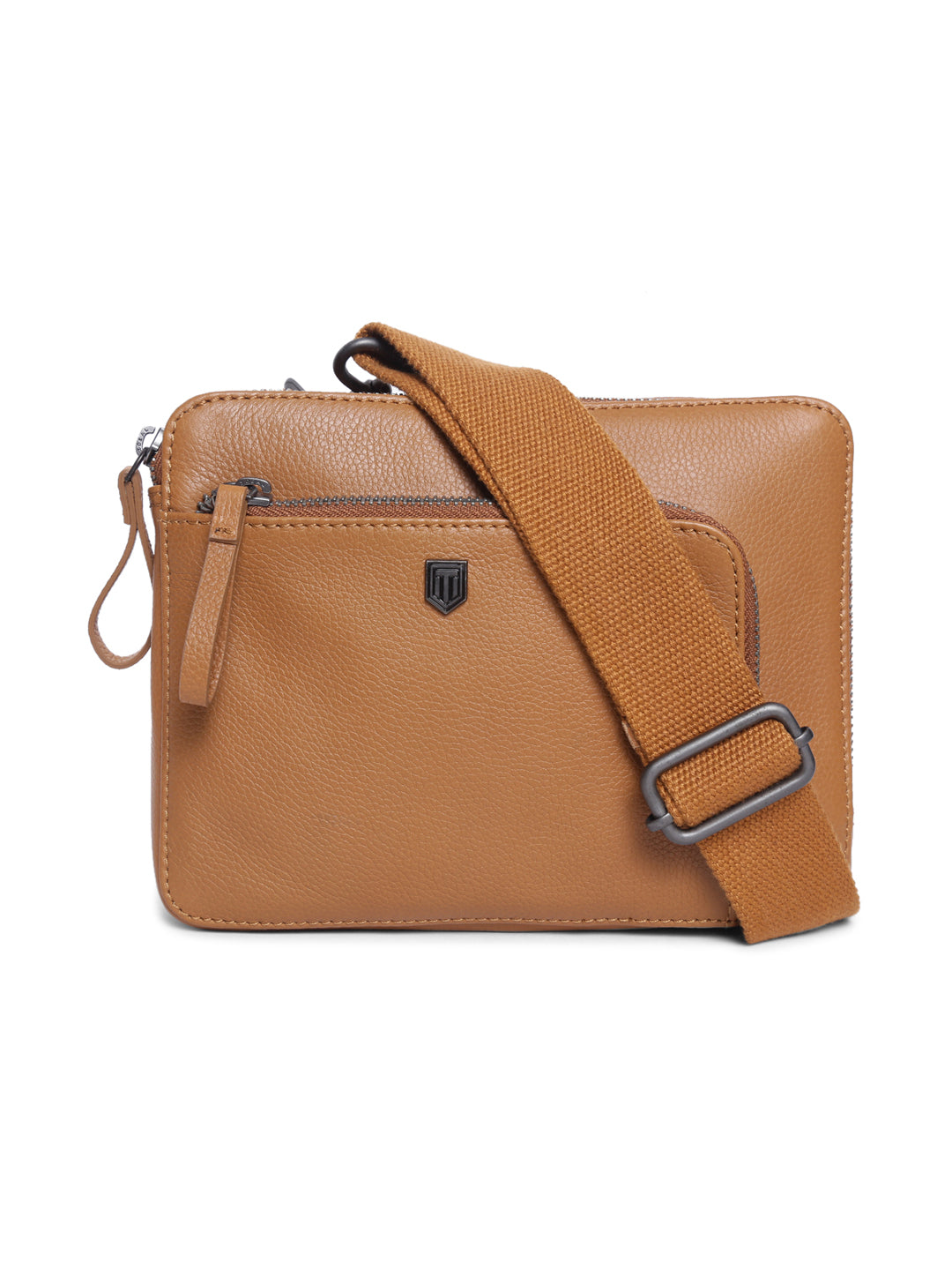 TL SHRINK LEATHER SHOULDER BAG