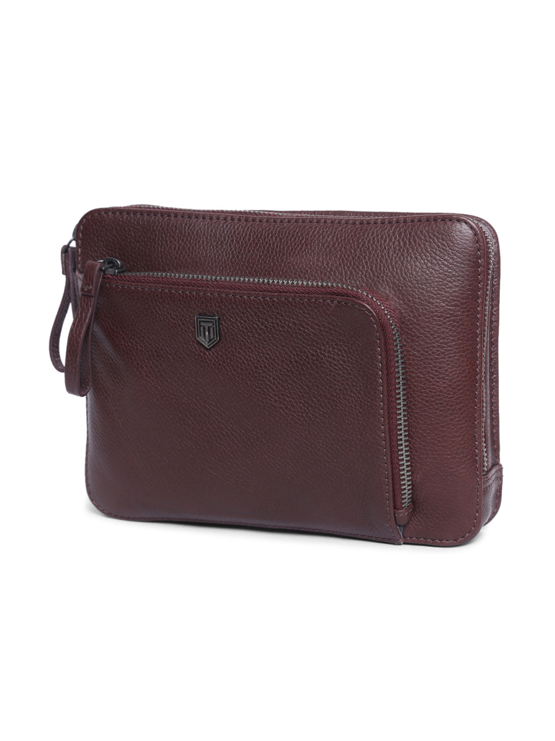 TL SHRINK LEATHER SHOULDER BAG