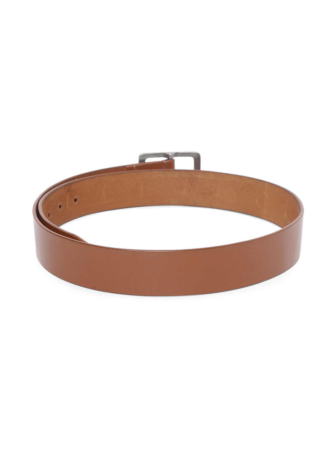 TL SQUARE TIP MEN'S TAN COLOR BELT