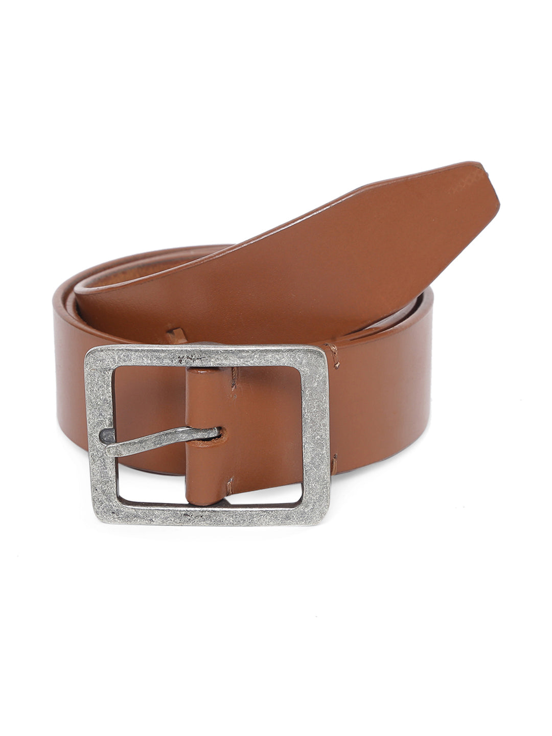 TL SQUARE TIP MEN'S TAN COLOR BELT