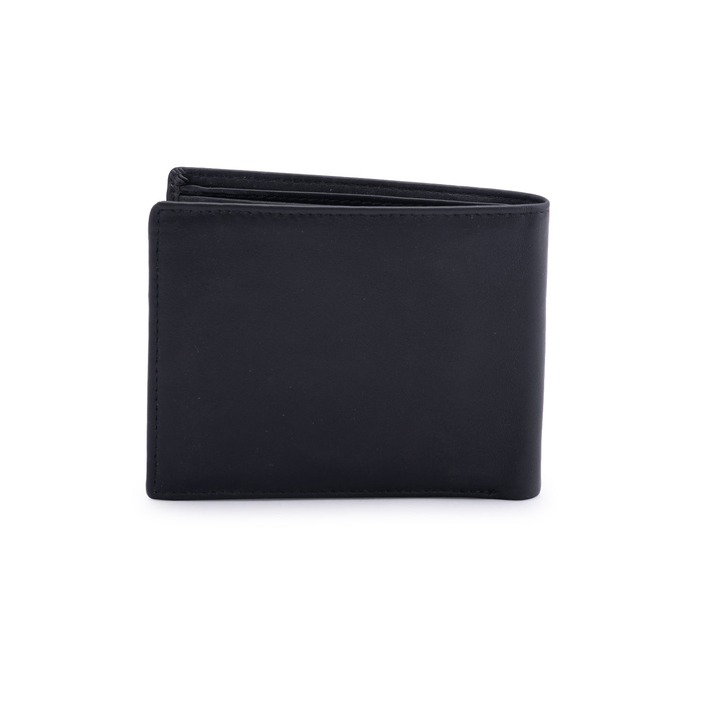 TL MEN'S BLACK REMOVABLE CARD HOLDER WALLET